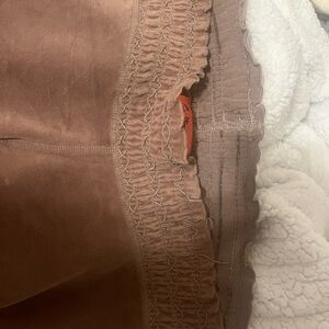 Brown juicy couture velvet pants